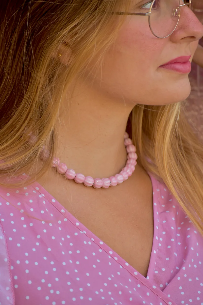 Colar Aurora Rosa