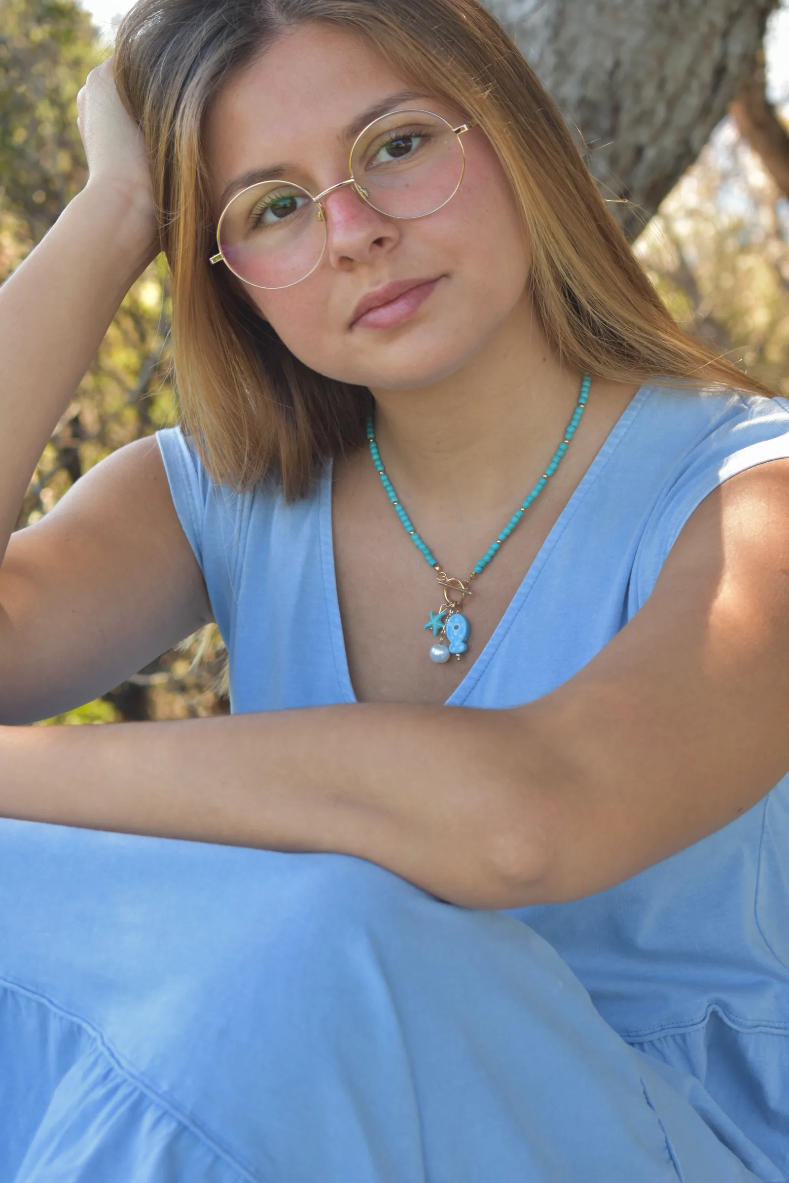 Colar Maré Turquesa