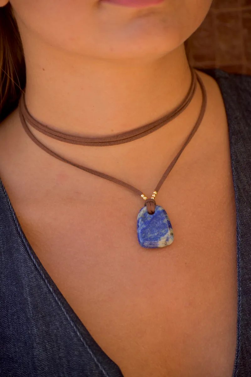 Colar Spirit Azul